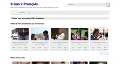 Desktop Screenshot of filmsxfrancais.com